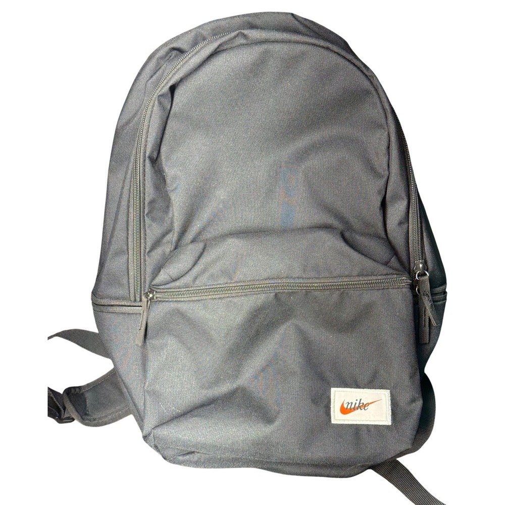 Nike Heritage Backpack Black Retro Logo School Gym Bag‎ BA5750-010